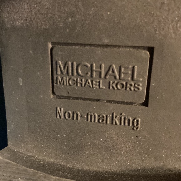 Michael Kors Suede Mid Calf Boots Size 6 Dark Brown - Picture 6 of 6